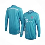 Camiseta Bayern Munich Portero Manga Larga 2020-2021 Azul