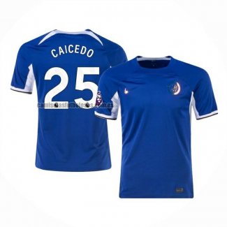 Camiseta Chelsea Jugador Caicedo Primera 2023 2024