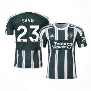 Camiseta Manchester United Jugador Shaw Segunda 2023 2024