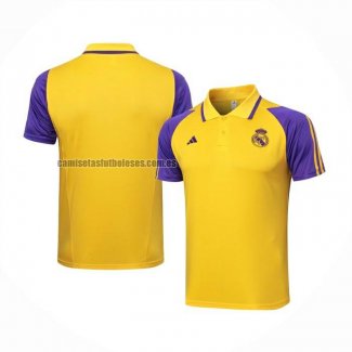 Camiseta Polo del Real Madrid 2023 2024 Amarillo