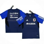 Camiseta Pre Partido del Japon 2023 Azul