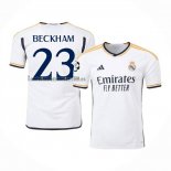 Camiseta Real Madrid Jugador Beckham Primera 2023 2024