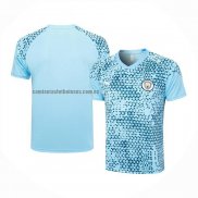 Camiseta de Entrenamiento Manchester City 2023 2024 Azul