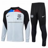 Chandal de Chaqueta del Barcelona 2023 2024 Gris