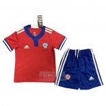 Camiseta Chile Primera Nino 2021 2022