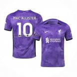 Camiseta Liverpool Jugador Mac Allister Tercera 2023 2024