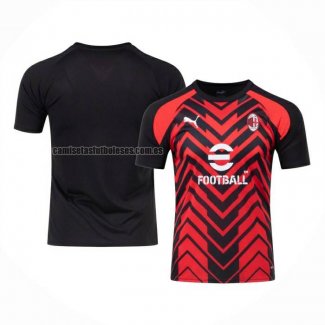 Camiseta Pre Partido del AC Milan 2023 Rojo