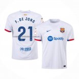 Camiseta Barcelona Jugador F.De Jong Segunda 2023 2024