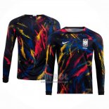 Camiseta Corea del Sur Segunda Manga Larga 2022