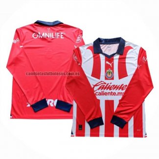 Camiseta Guadalajara Primera Manga Larga 2023 2024