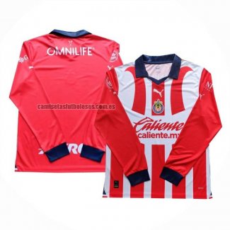 Camiseta Guadalajara Primera Manga Larga 2023 2024