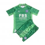 Camiseta Leicester City Bilbao Portero 2021 2022 Verde