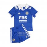 Camiseta Leicester City Primera Nino 2022 2023