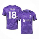Camiseta Liverpool Jugador Gakpo Tercera 2023 2024