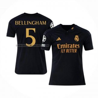 Camiseta Real Madrid Jugador Bellingham Tercera 2023 2024