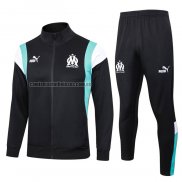 Chandal de Chaqueta del Olympique Marsella 2023 2024 Negro