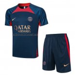 Chandal del Paris Saint-Germain Manga Corta 2023 2024 Azul - Pantalon Corto