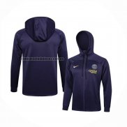 Chaqueta con Capucha del Paris Saint-Germain 2023 2024 Purpura