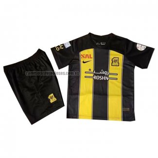 Camiseta Al-Ittihad Primera Nino 2023 2024