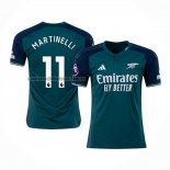 Camiseta Arsenal Jugador Martinelli Tercera 2023 2024