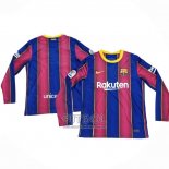 Camiseta Barcelona Primera Manga Larga 2020-2021