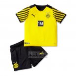 Camiseta Borussia Dortmund Primera Nino 2021-2022