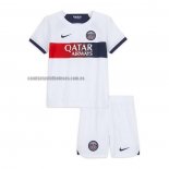 Camiseta Paris Saint-Germain Segunda Nino 2023 2024