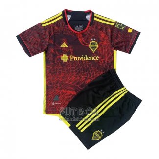 Camiseta Seattle Sounders Segunda Nino 2023 2024