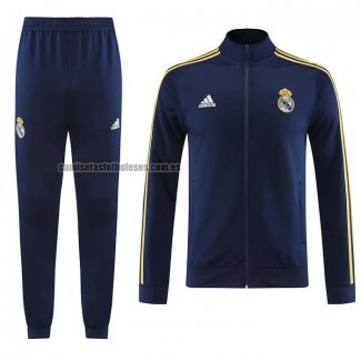 Chandal de Chaqueta del Real Madrid 2023 2024 Azul