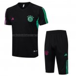 Chandal del Bayern Munich Manga Corta 2023 2024 Negro - Pantalon Corto