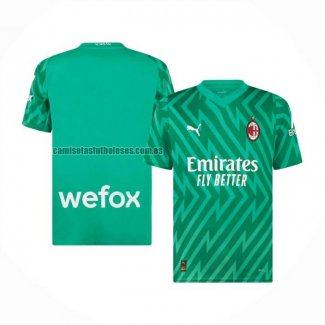 Camiseta AC Milan Portero 2023 2024 Verde