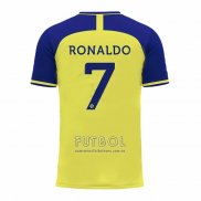 Camiseta Al Nassr Jugador Ronaldo Primera 2022 2023