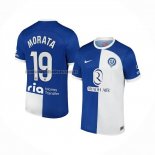 Camiseta Atletico Madrid Jugador Morata Segunda 2023 2024