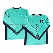 Camiseta Atletico Madrid Tercera Manga Larga 2023 2024