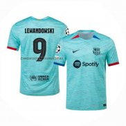 Camiseta Barcelona Jugador Lewandowski Tercera 2023 2024