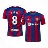 Camiseta Barcelona Jugador Pedri Primera 2023 2024