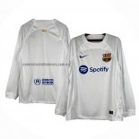Camiseta Barcelona Segunda Manga Larga 2023 2024