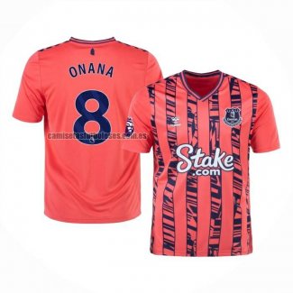 Camiseta Everton Jugador Onana Segunda 2023 2024