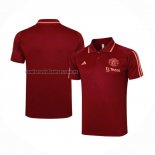 Camiseta Polo del Manchester United 2023 2024 Rojo