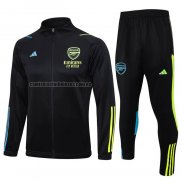 Chandal de Chaqueta del Arsenal 2023 2024 Negro