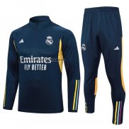 Chandal de Sudadera del Real Madrid 2023 2024 Azul