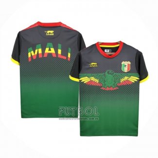 Tailandia Camiseta Mali 2022 Negro y Verde