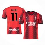 Camiseta AC Milan Jugador Pulisic Primera 2023 2024