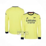 Camiseta Arsenal Segunda Manga Larga 2021-2022