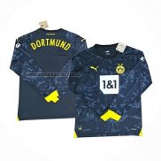 Camiseta Borussia Dortmund Segunda Manga Larga 2023 2024