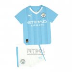 Camiseta Manchester City Primera Nino 2023 2024