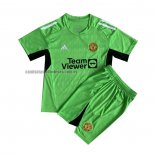 Camiseta Manchester United Portero Primera Nino 2023 2024