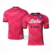 Camiseta Napoli Portero 2022 2023 Rosa