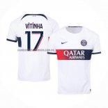 Camiseta Paris Saint-Germain Jugador Vitinha Segunda 2023 2024