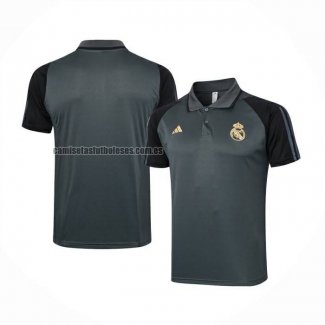 Camiseta Polo del Real Madrid 2023 2024 Gris